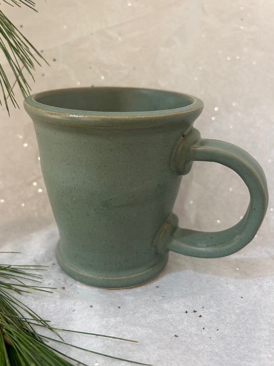 Avocado Green Wide Brim Mug