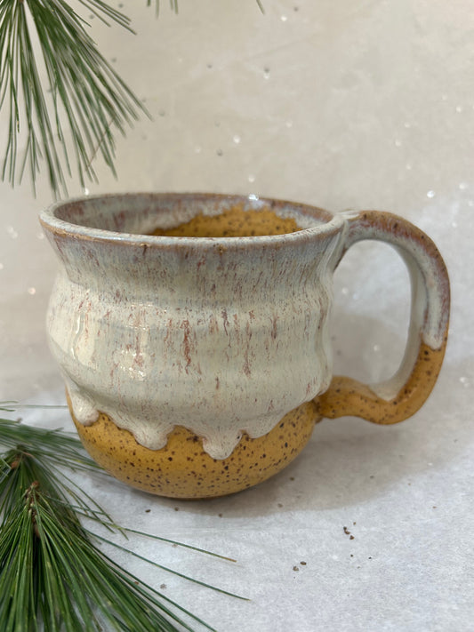 Yellow Drip Mug